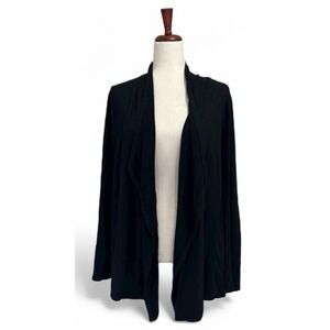 Philosophy Soft Cardigan XL Women's Extra Large Waterfall Open‎ Front Jersey